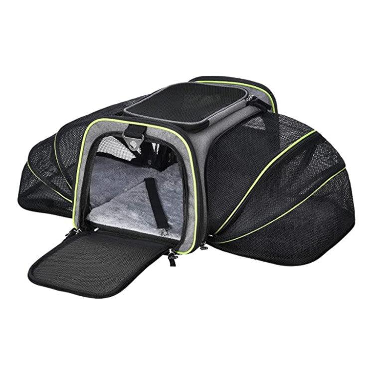 Pet Travel Haven: Expandable And Reflective Cat Carrier For Safe And Comfortable Journeys - Image 8